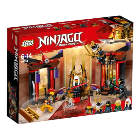 Seturi LEGO Second Hand Certificate - LEGO® NINJAGO - Confruntarea din sala tronului 70651SECOND HAND
