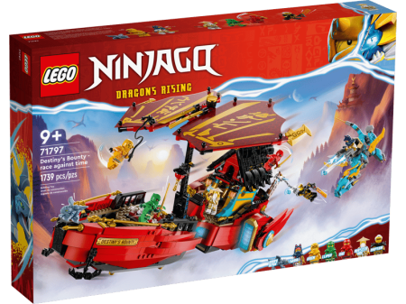LEGO Ninjago - LEGO® Ninjago - Destiny's Bounty - Cursa contra timp 71797, 1739 piese