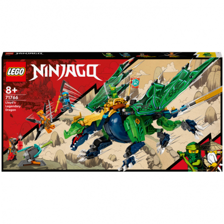Seturi Resigilate - LEGO® NINJAGO - Dragonul legendar al lui Lloyd 71766, 747 piese