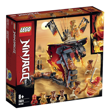 Seturi LEGO Second Hand Certificate - LEGO NINJAGO - Gheara de Foc 70674, 463 piese SECOND HAND