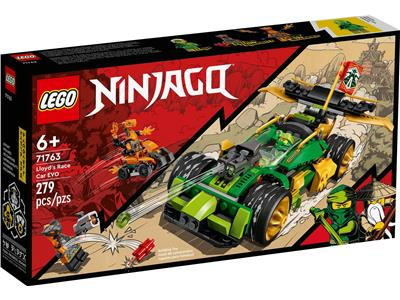 LEGO Ninjago - LEGO® NINJAGO - Masina de curse EVO a lui Lloyd 71763, 279 piese