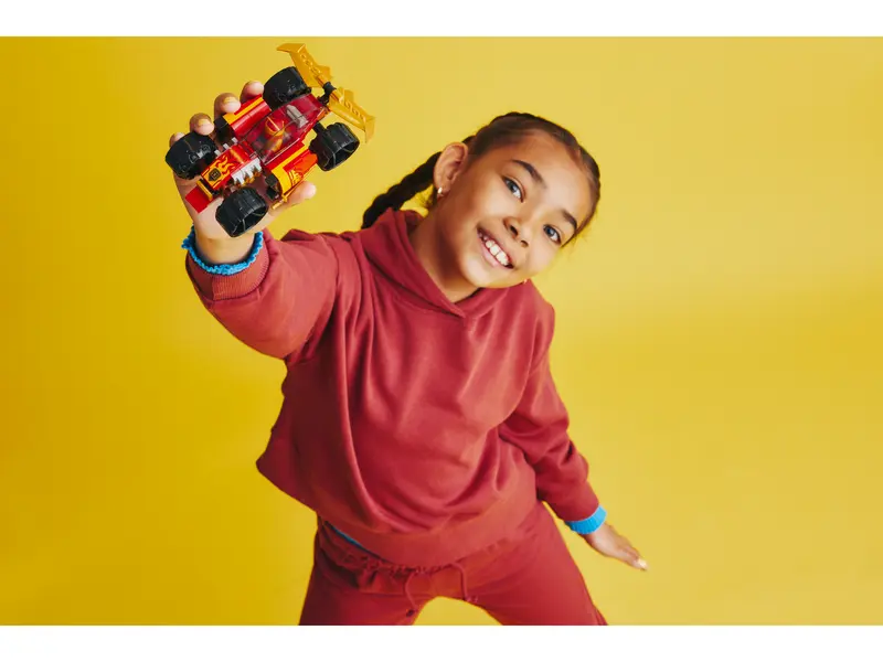 LEGO® Ninjago™ - Masina de curse EVO ninja a lui Kai 71780, 94 piese [5]