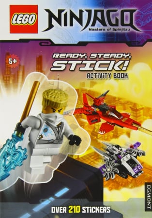 Carti si reviste - Lego Ninjago Masters of Spinjitzu: Ready Steady Stick! (Sticker Activity Book)