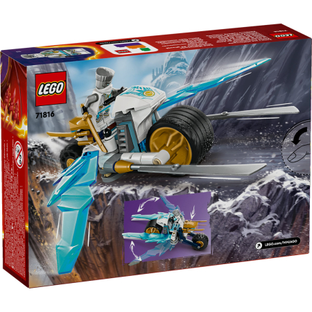 LEGO® Ninjago® - Motocicleta de gheata a lui Zane 71816, 84 piese [3]
