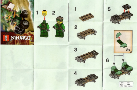 LEGO Ninjago - Quadul lui Lloyd 30539, 39 piese [2]
