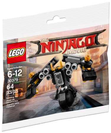 LEGO Ninjago - Lego Ninjago – Quake Mech 30379, 64 piese
