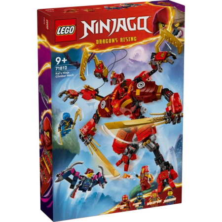 LEGO Ninjago - LEGO® NINJAGO® - Robotul ninja catarator al lui Kai 71812, 623 piese