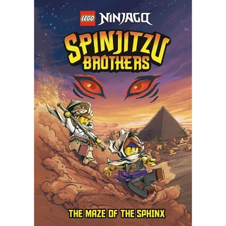 Carti si reviste - LEGO Ninjago - Spinjitzu Brothers: Maze of the Sphinx