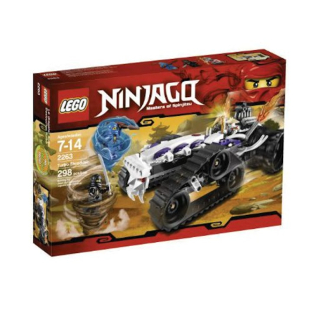 Seturi LEGO Second Hand Certificate - LEGO NINJAGO - Turbo Shredder 2263, 282 piese SECOND HAND