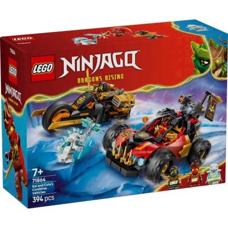 Toate produsele - LEGO® NINJAGO -  Vehiculele transformabile ale lui Kai si Cole 71864