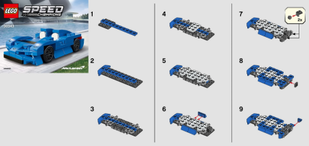 LEGO Speed Champions - McLaren Elva 30343, 86 piese [2]