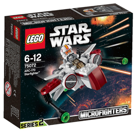 Seturi LEGO Second Hand Certificate - LEGO® Star Wars™ ARC-170 Starfighter™ 75072 SECOND HAND