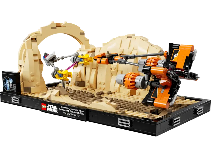 LEGO® Star Wars™ - Diorama Cursa din Mos Espa 75380, 718 piese [2]