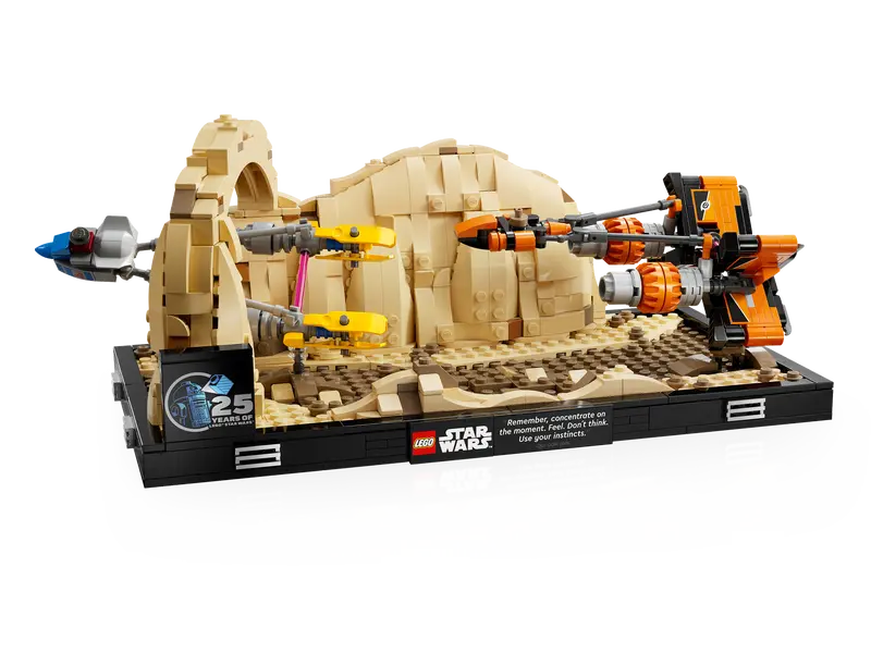 LEGO® Star Wars™ - Diorama Cursa din Mos Espa 75380, 718 piese [3]