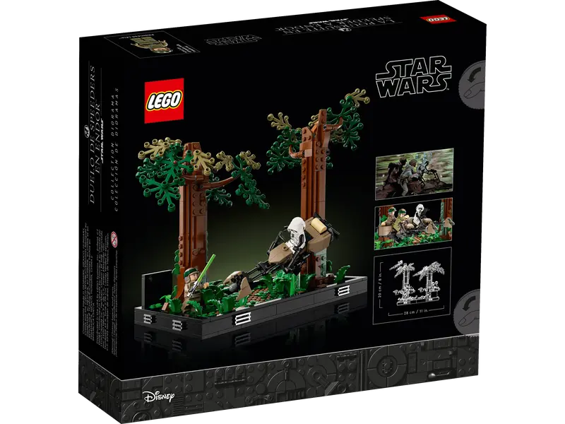 LEGO® Star Wars™ - Diorama Urmarire cu speederul pe Endor™ 75353, 608 piese [3]
