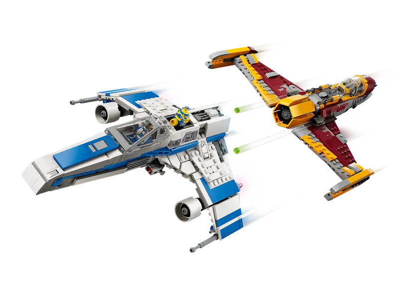 LEGO® Star Wars™ - E-Wing al Noii Republici vs Starfighter-ul lui Shin Hati 75364, 1056 piese [4]