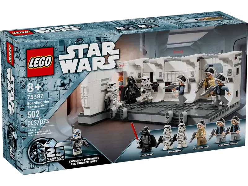 LEGO Star Wars - LEGO® Star Wars™ - Imbarcarea pe Tantive IV™75387, 502 piese