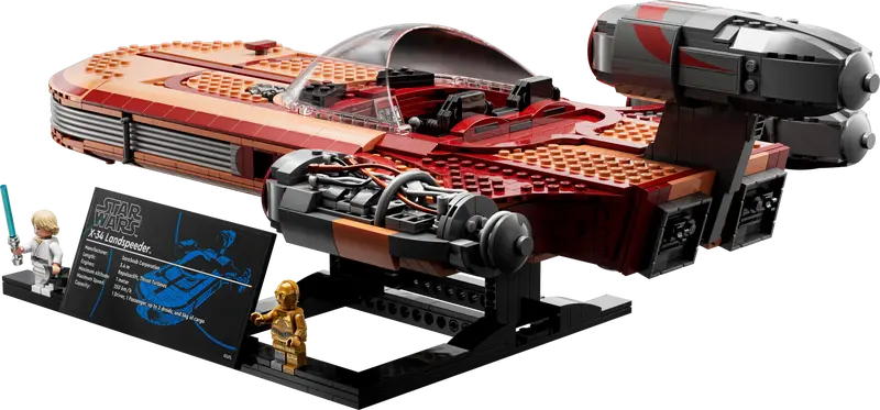 LEGO® Star Wars™ - Landspeeder™ al lui Luke Skywalker 75341, 1890 piese PRE-OWNED [6]