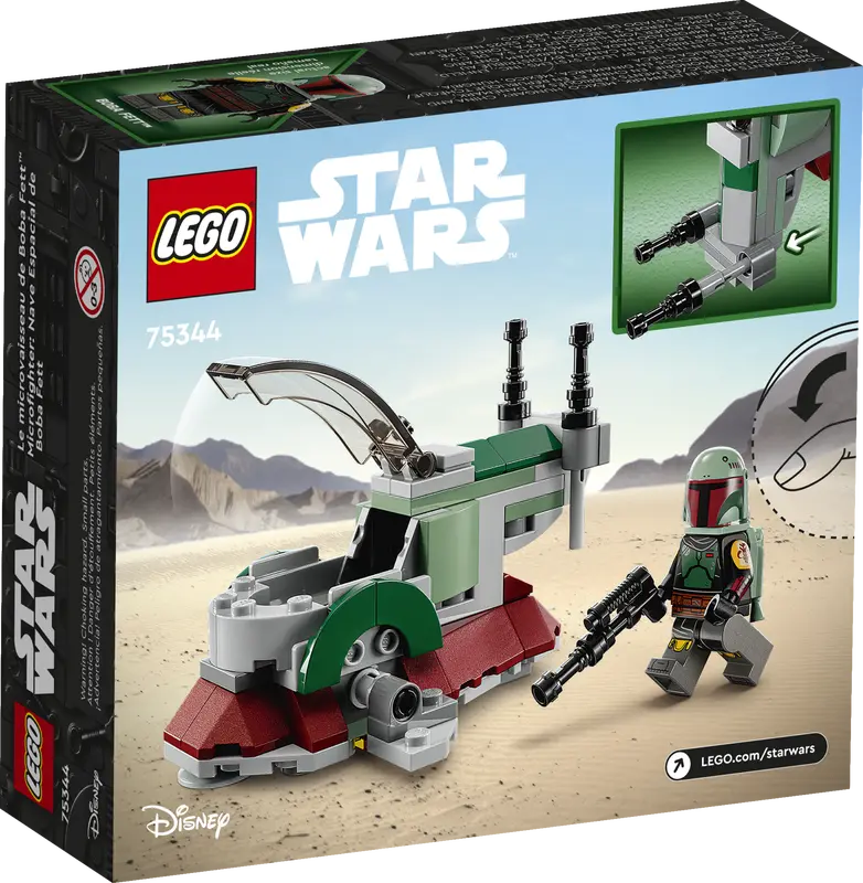 LEGO® Star Wars - Micronava de lupta a lui Boba Fett 75344, 85 piese [1]