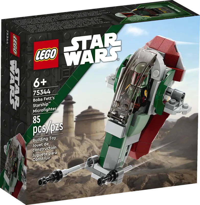 LEGO Star Wars - LEGO® Star Wars - Micronava de lupta a lui Boba Fett 75344, 85 piese