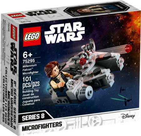 Seturi LEGO Second Hand Certificate - LEGO Star Wars - Micronava de lupta Millennium Falcon 75295, 101 piese - SECOND HAND