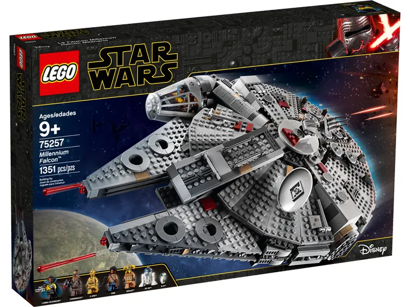 Seturi Resigilate - LEGO® Star Wars - Millennium Falcon 75257, 1353 piese