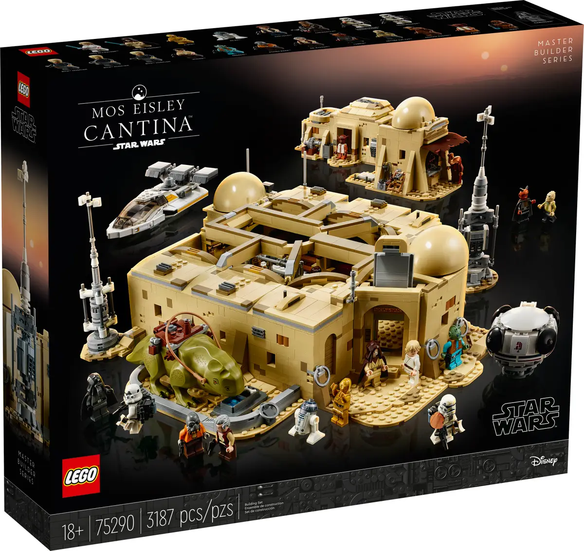 Seturi Pre-Owned - LEGO® Star Wars™ - Mos Eisley Cantina 75290, 3187 piese PRE-OWNED