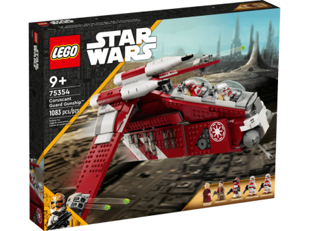 LEGO Star Wars - LEGO® Star Wars - Nava de lupta a gardienilor de pe Coruscant 75354, 1083 piese