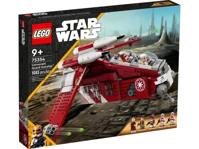 Seturi Pre-Owned - LEGO® Star Wars - Nava de lupta a gardienilor de pe Coruscant 75354, 1083 piese PRE-OWNED