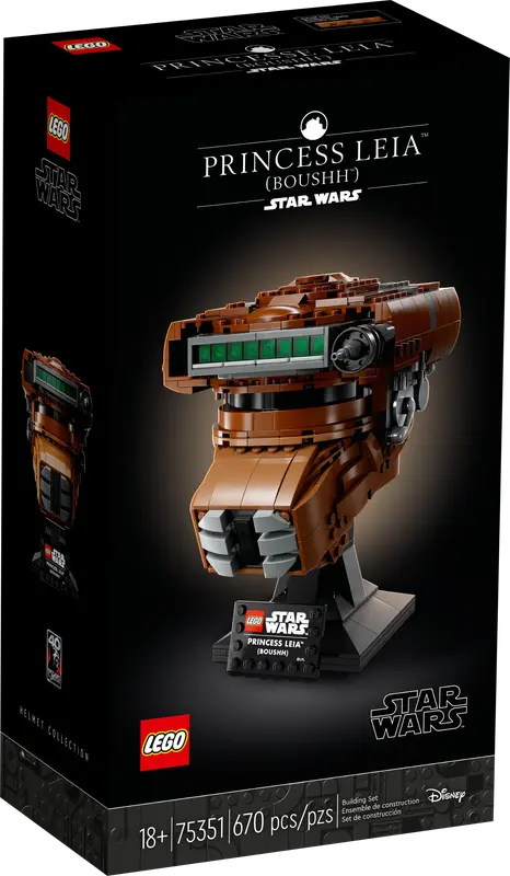 LEGO Star Wars - LEGO® Star Wars™ - Princess Leia (Boushh) Casca 75351, 670 piese