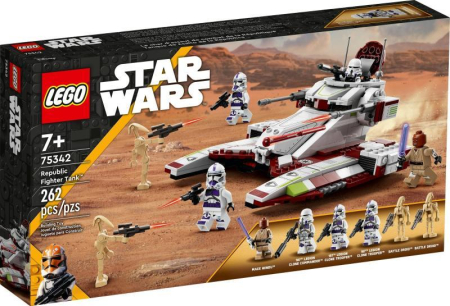 Seturi LEGO Second Hand Certificate - LEGO® Star Wars™ - Republic Fighter Tank™ 75342, 262 piese SECOND HAND