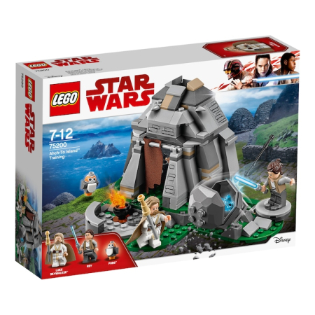 Seturi LEGO Second Hand Certificate - LEGO Star Wars – Training pe insula Ahch-To 75200, 241 piese SECOND HAND