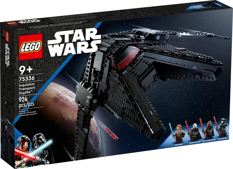 Seturi Pre-Owned - LEGO® Star Wars™ - Transportorul Scythe™ al inchizitorului 75336, 924 piese PRE-OWNED