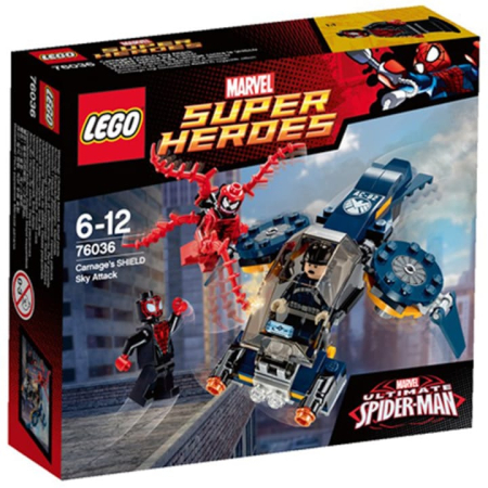 Seturi LEGO Second Hand Certificate - LEGO® Super Heroes™ Atacul aerian a lui Carnage 76036 SECOND HAND