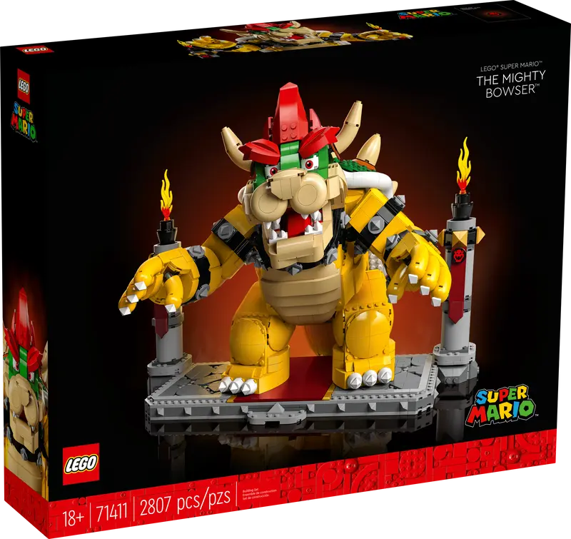 LEGO Super Mario - LEGO® Super Mario™ - Bowser™ cel Maret 71411, 2807 piese