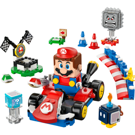 LEGO® Super Mario - Mario Kart™ – LEGO® Mario™ interactiv si Standard Kart 72043, 278 piese [3]