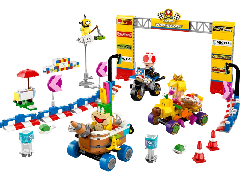 LEGO® Super Mario - Mario Kart™ – Set Baby Peach si Grand Prix 72036, 823 piese [5]