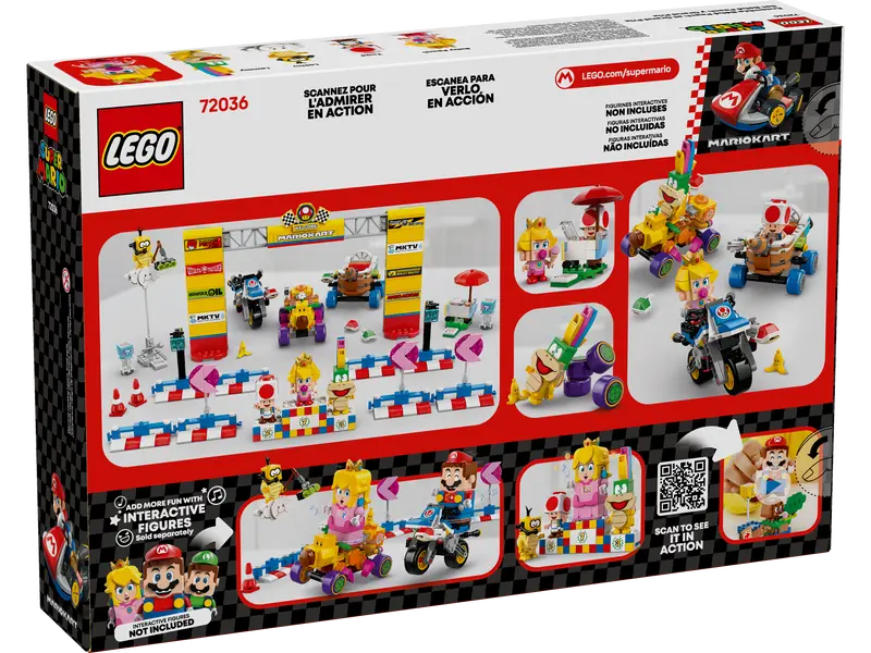 LEGO® Super Mario - Mario Kart™ – Set Baby Peach si Grand Prix 72036, 823 piese [1]