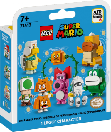 Toate produsele - LEGO® Super Mario - Pachete de personaje, Seria 6 71413, 52 piese