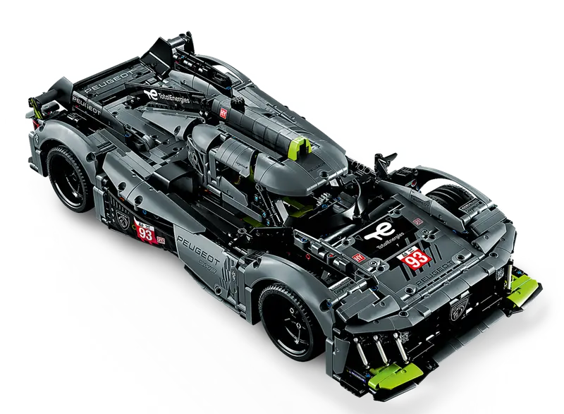 LEGO® Technic - PEUGEOT 9X8 24H Le Mans Hybrid Hypercar 42156, 1775 piese [4]