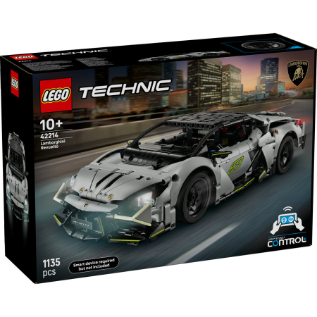 LEGO Technic - LEGO® Technic - Supermasina sport Lamborghini Revuelto 42214, 1135 piese