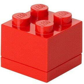 Cutii depozitare - Mini cutie depozitare LEGO 2x2 rosu (40111730)