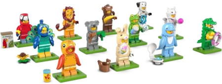 Minifigurine - SERIA COMPLETA LEGO® Minifigures - Seria 28 Animale 71051 - LEGO