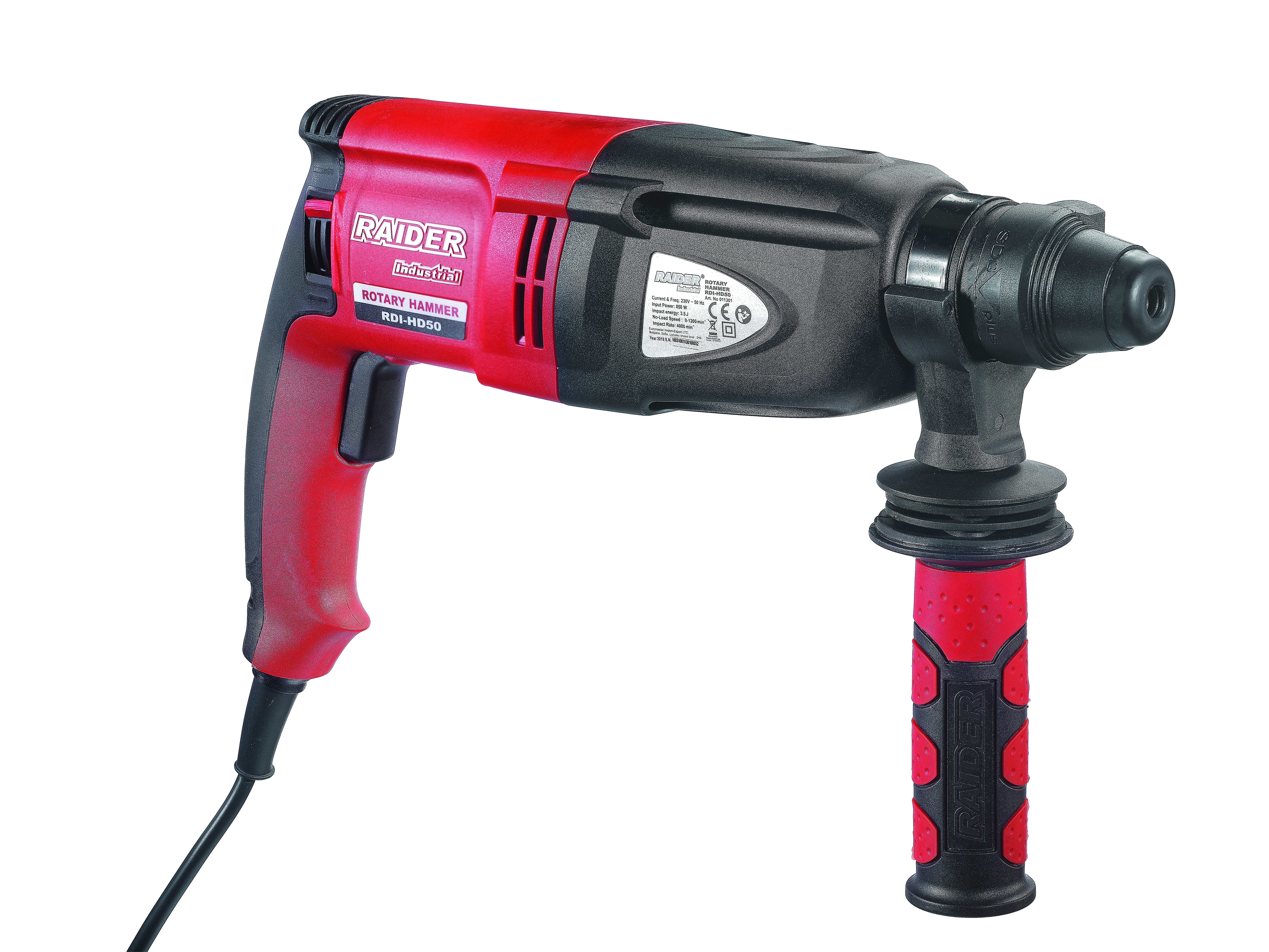 Kalapács 850W 26mm 4 funkció 3.5J RDI-HD50 [2]
