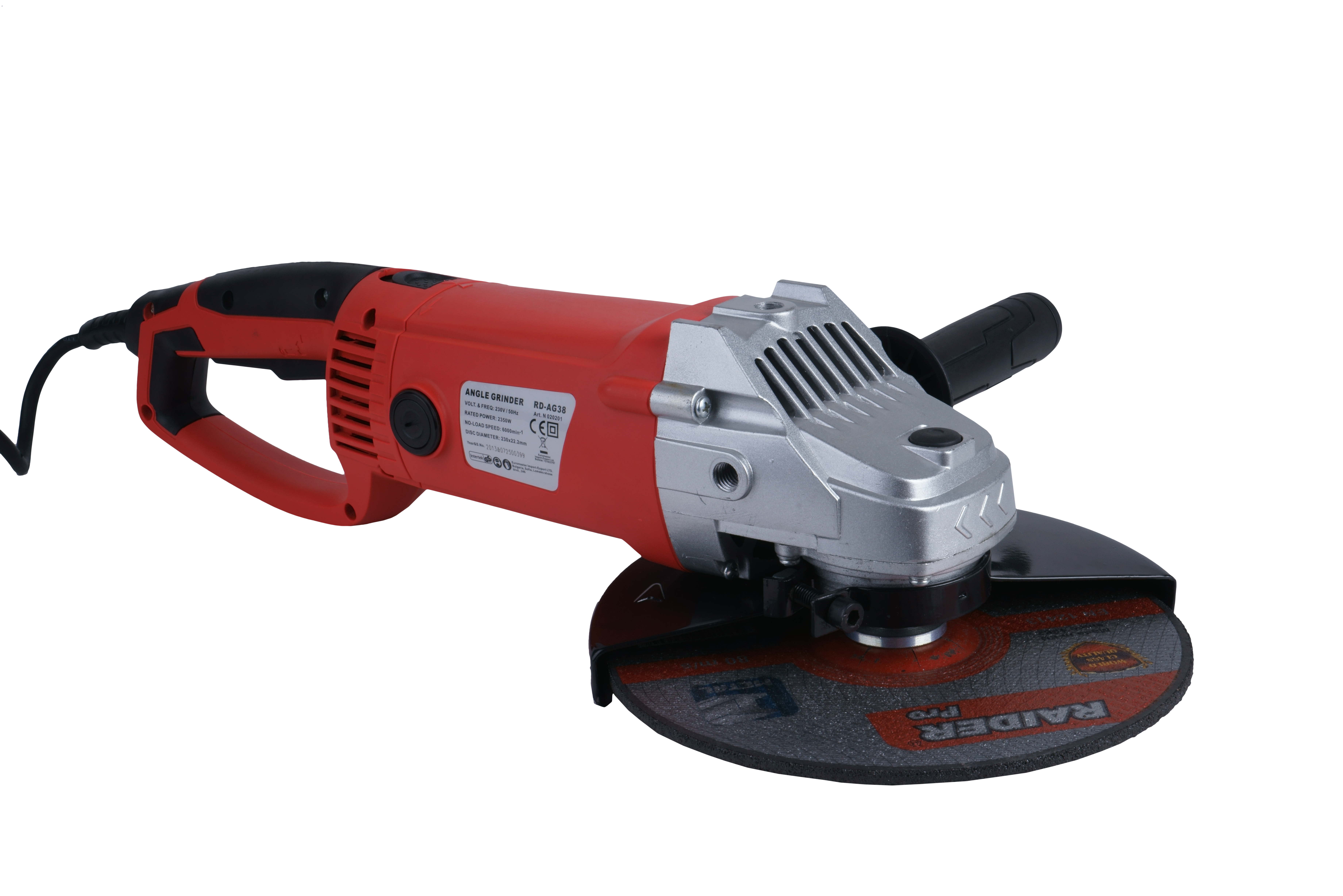 Sarokcsiszoló 230mm 2350W forgatható fogantyú RD-AG38 [2]