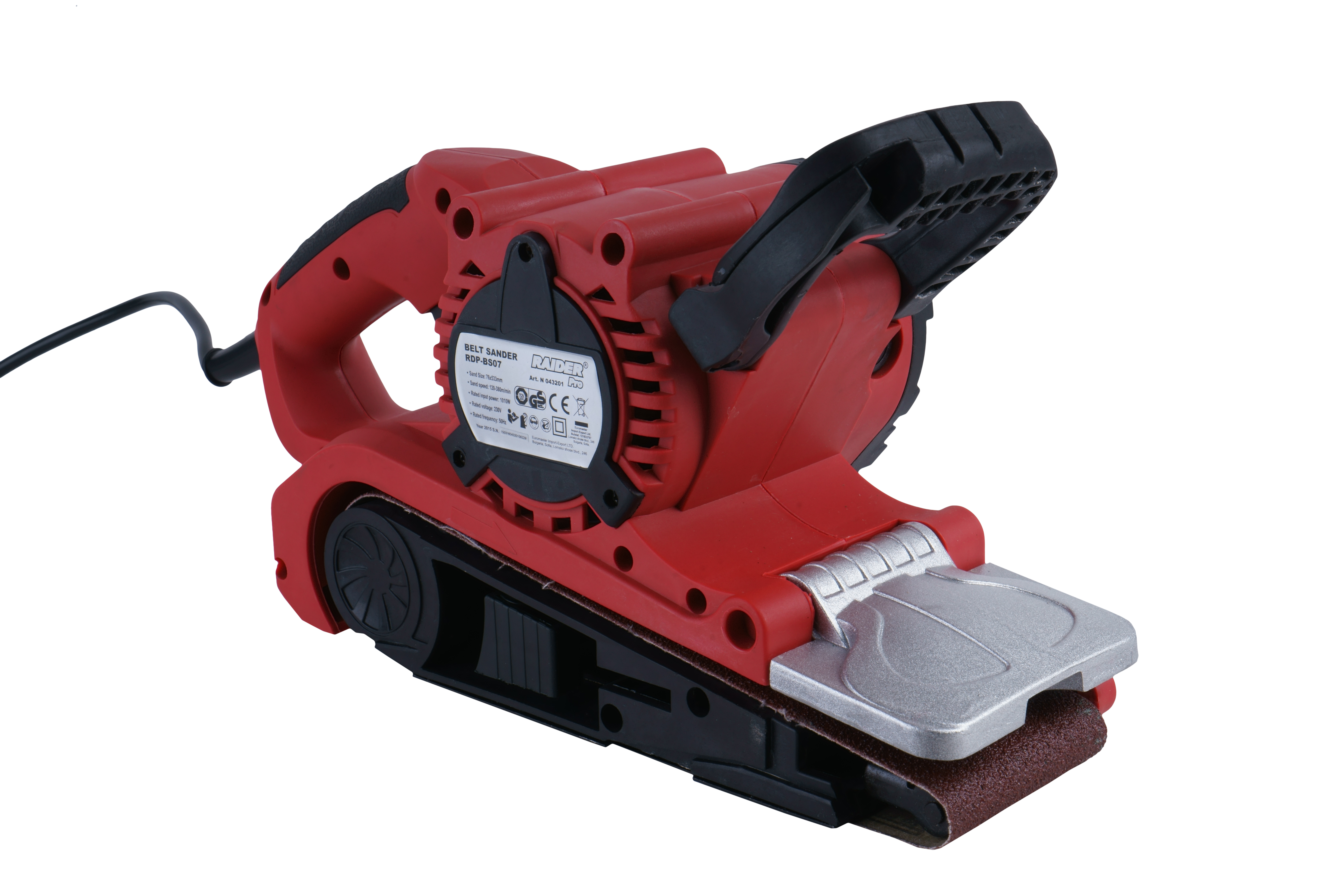 Szalagcsiszoló 1010W 75x533mm variátor RDP-BS07 [2]
