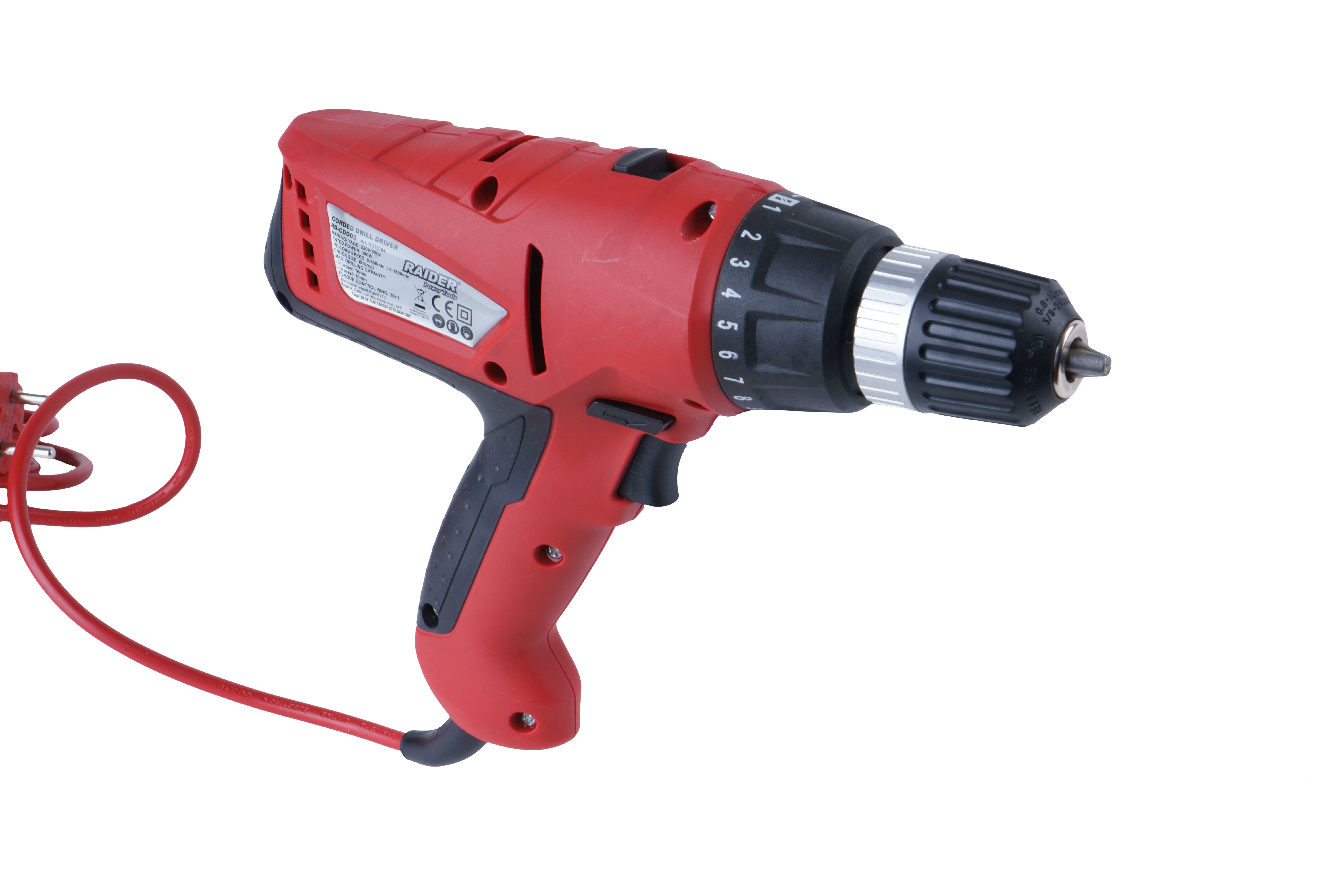Elektromos kábel csavarhúzó 300W 2 lépés 32Nm 16 + 1 10mm RD-CDD03 [3]