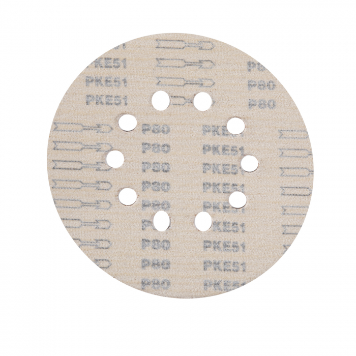 10 csiszolópapír készlet P80 10lyukak 215mm [3]