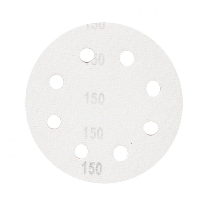 10 csiszolópapírból álló készlet P150 8 lyuk 180mm [3]