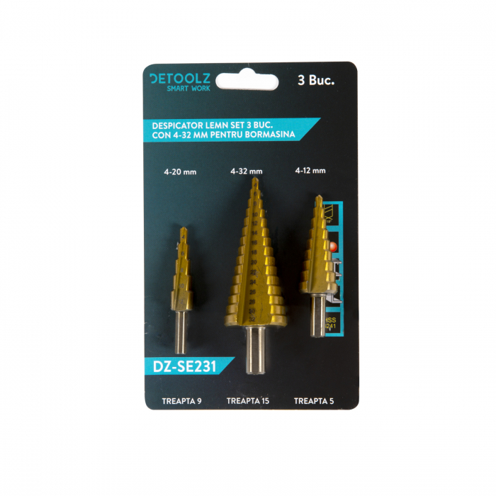 3 lépéses készlet HSS+Ti 4-12,4-20,4-32mm [5]